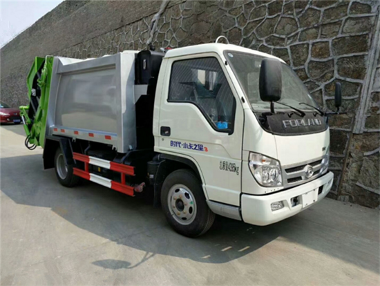 福田藍(lán)牌三方壓縮垃圾車